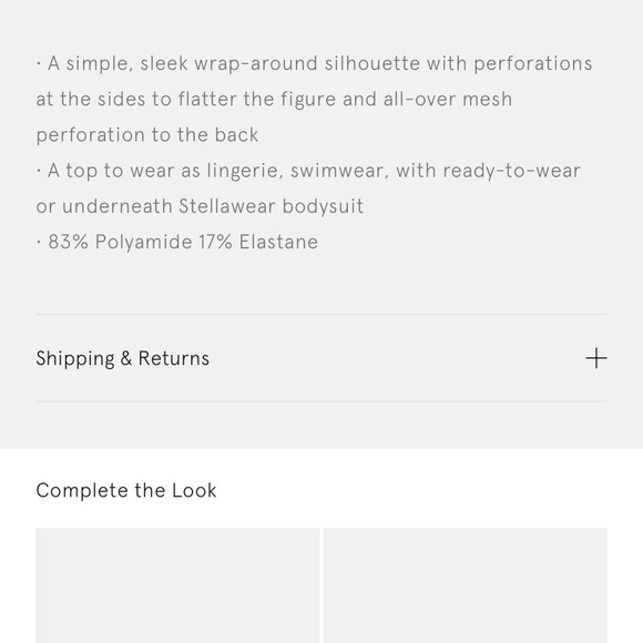 NWT STELLA MCCARTNEY Bandeau Swim Bikini Top Bra - Picture 8 of 8